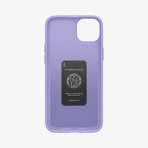 ACS06544 - iPhone 15 Pro Max Case Thin Fit in black showing the back